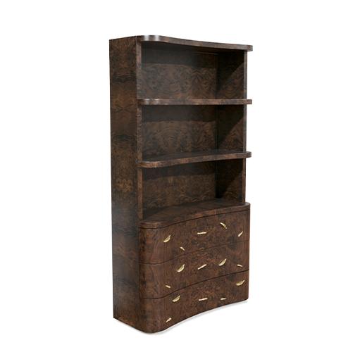 Bibliothèque Design en Bois