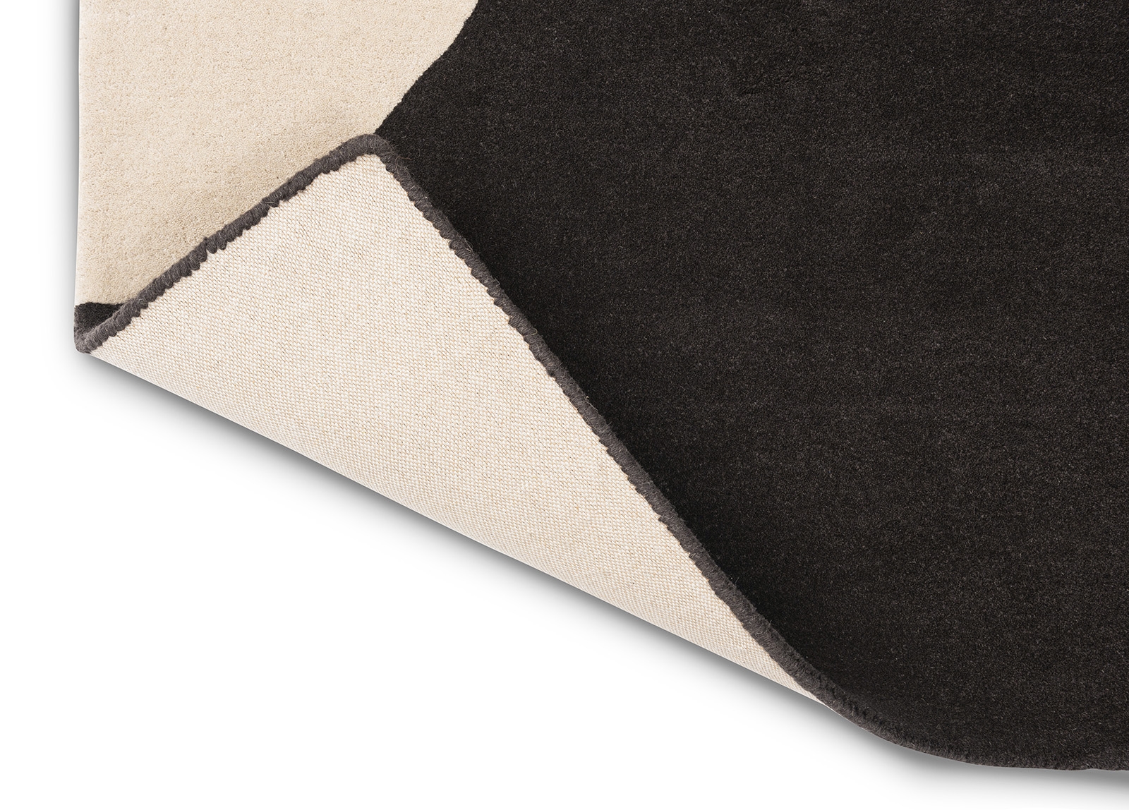 Tapis Geo Flower Graphite | Taille: 120 x 180 cm