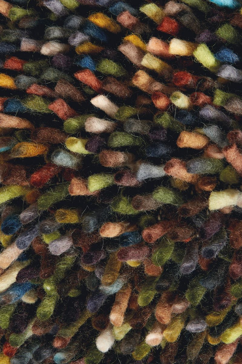 Tapis Dots Mélange Vert Olive 170407