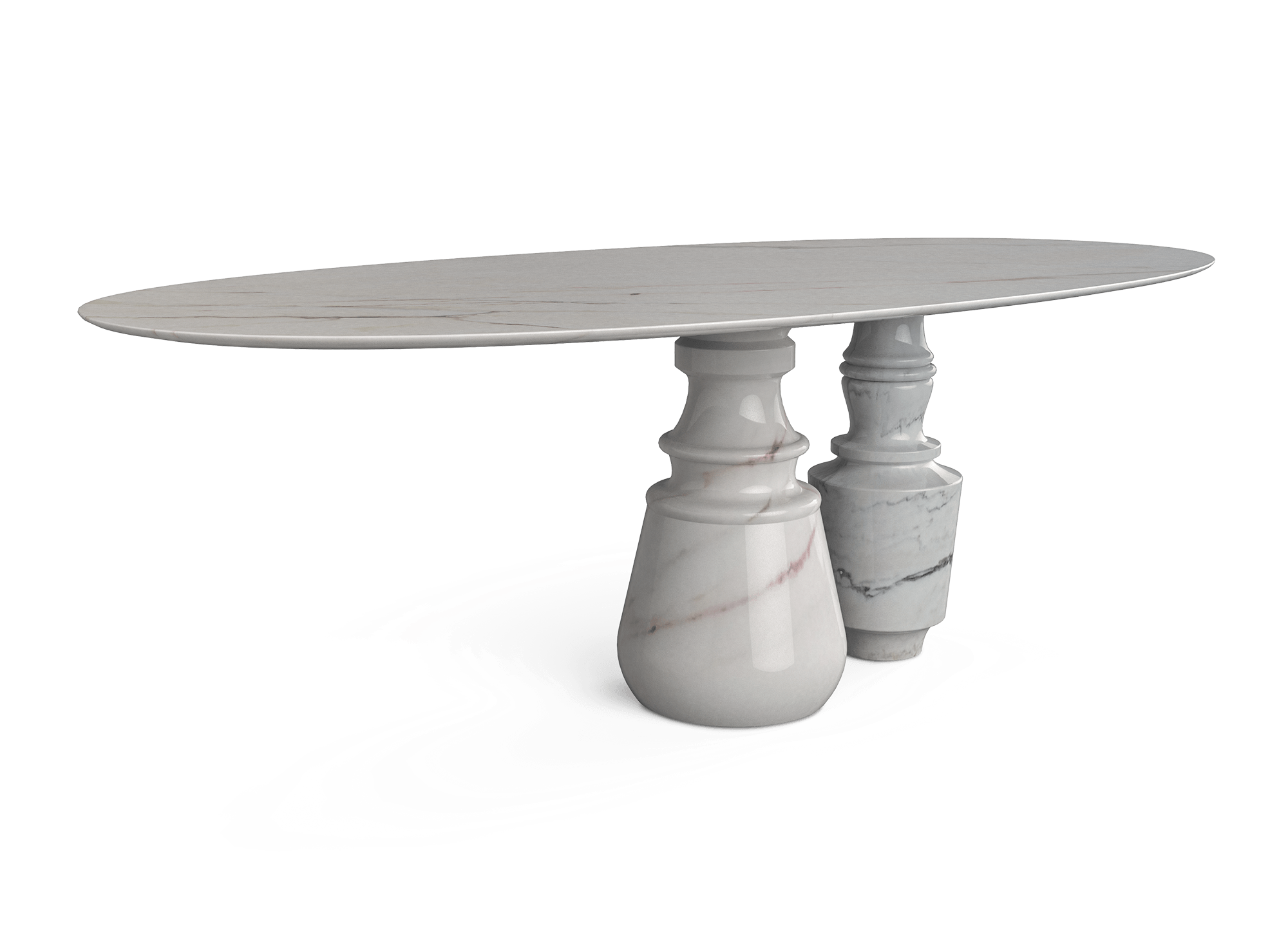 Table à Manger Ovale Estremoz Obsidienne