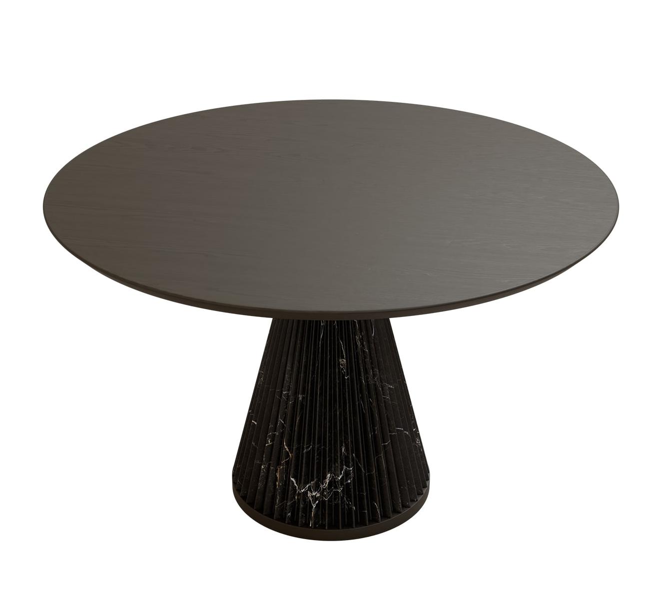 Table de salle à manger Marilyn en marbre noir