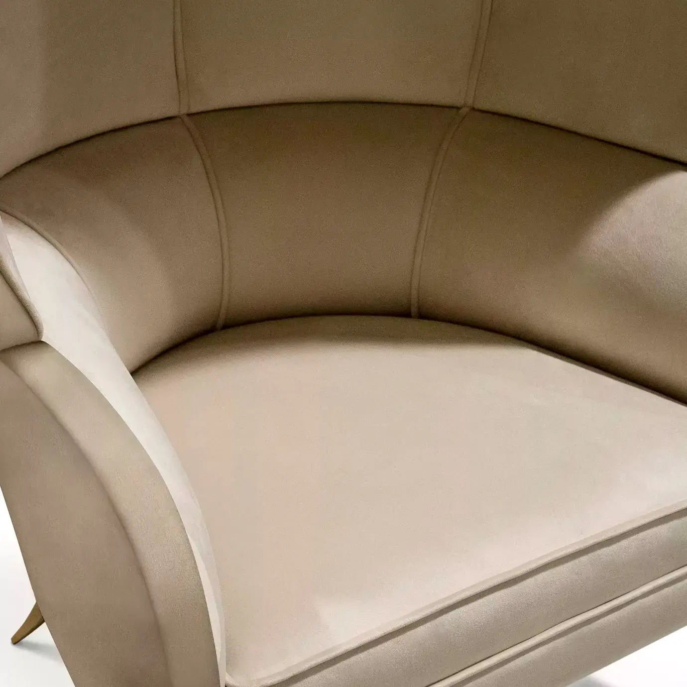 Chaise Drapesse Dossier Tissu