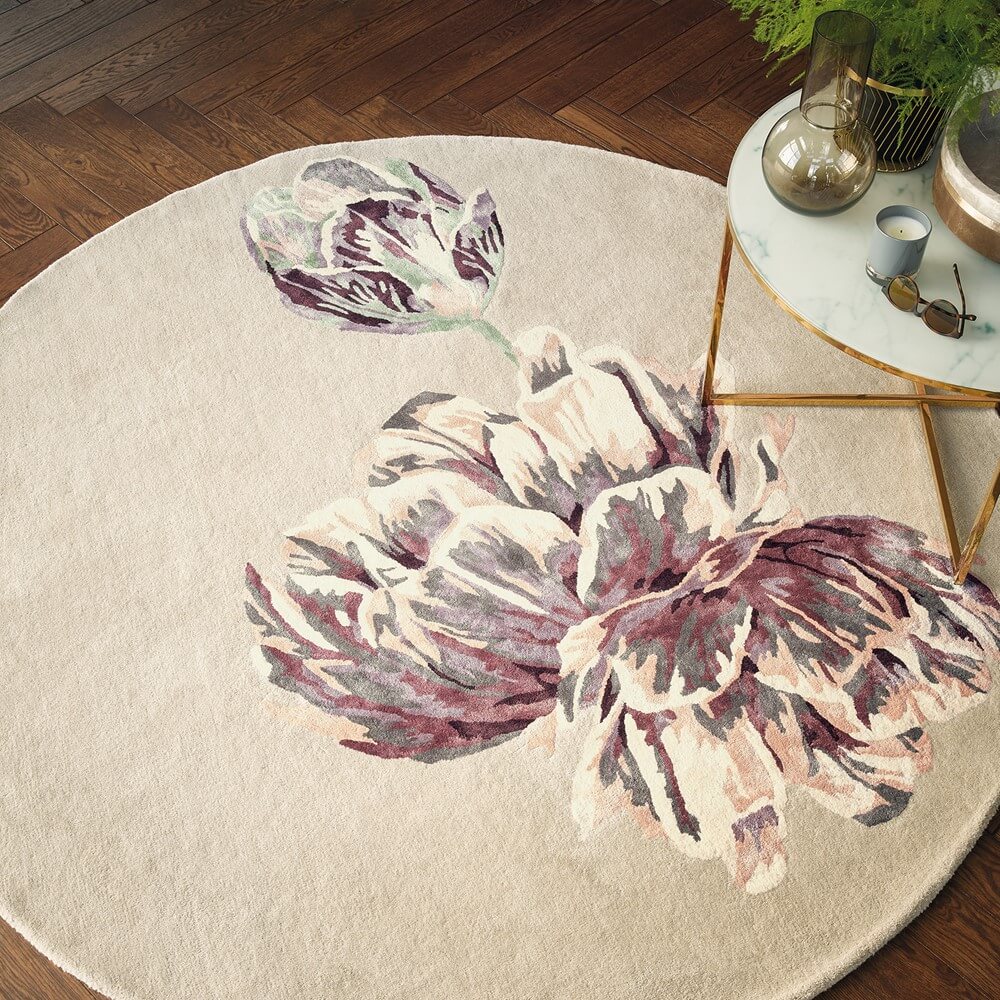 Tapis Rond Tranquility Beige 56001
