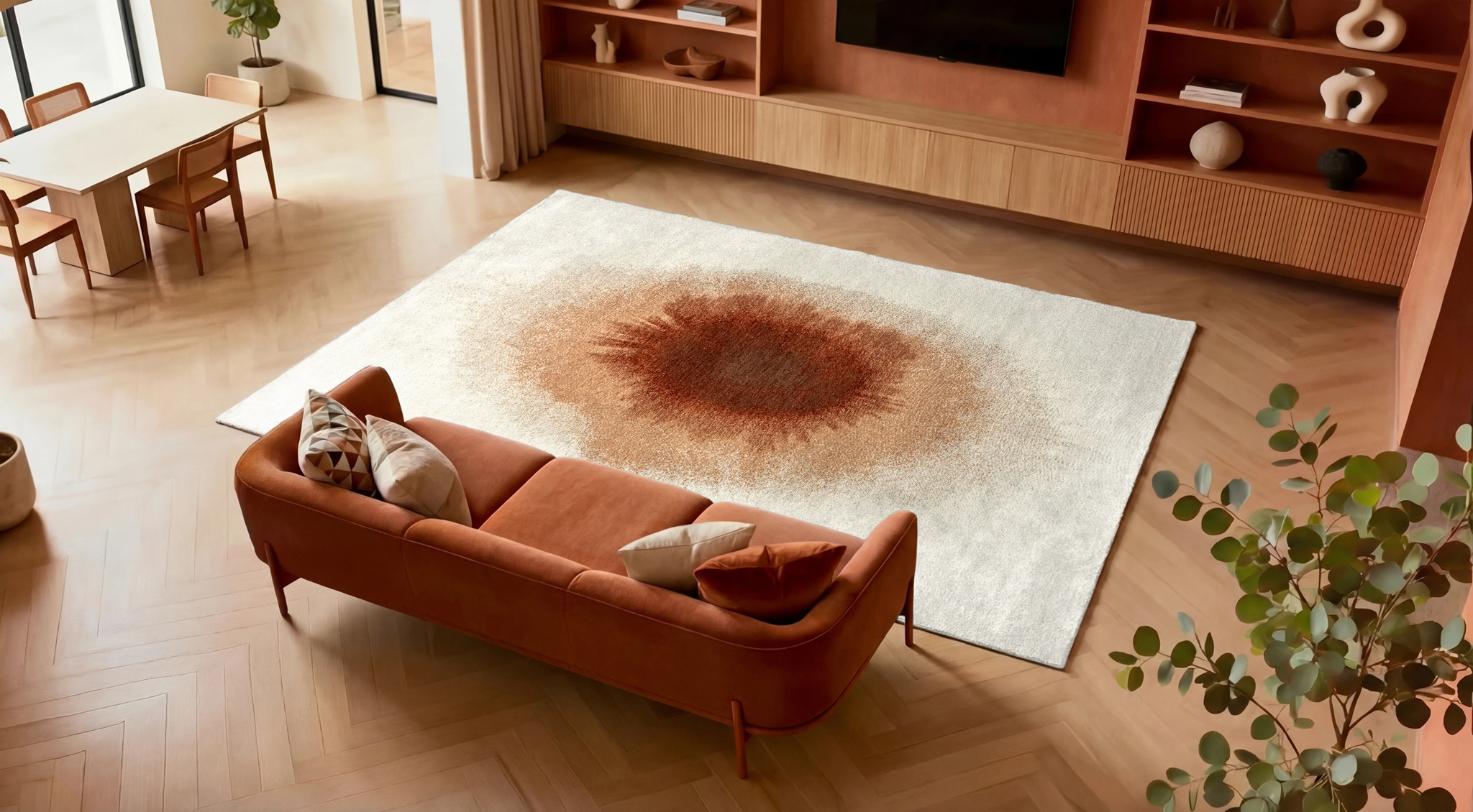 Tapis Drop Indian Snow