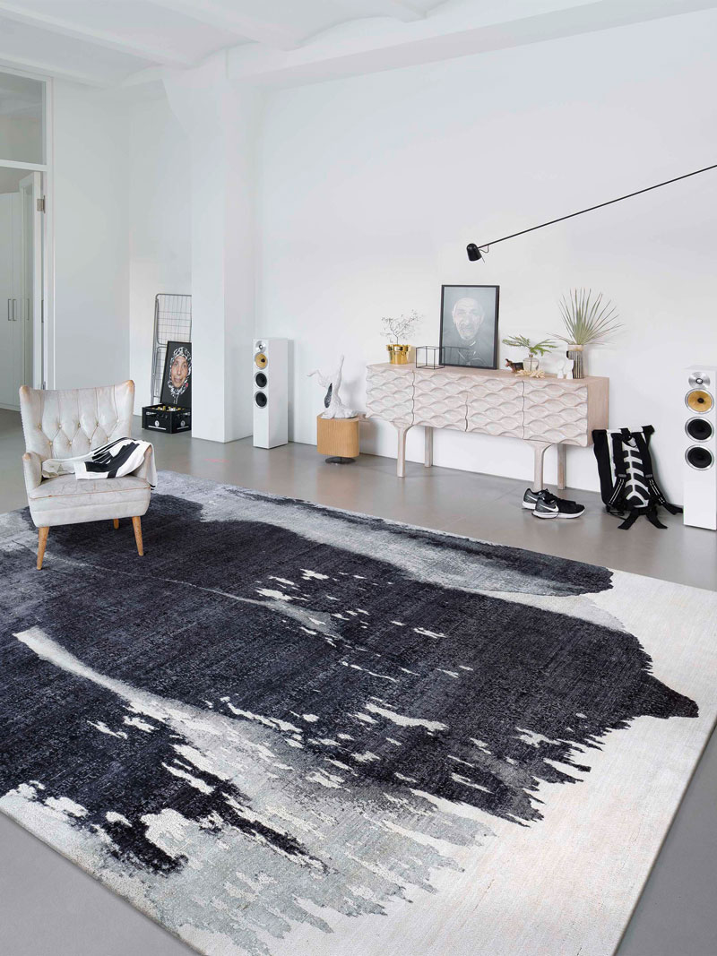 Tapis de luxe fait main Galilée | Taille: 365 x 457 cm
