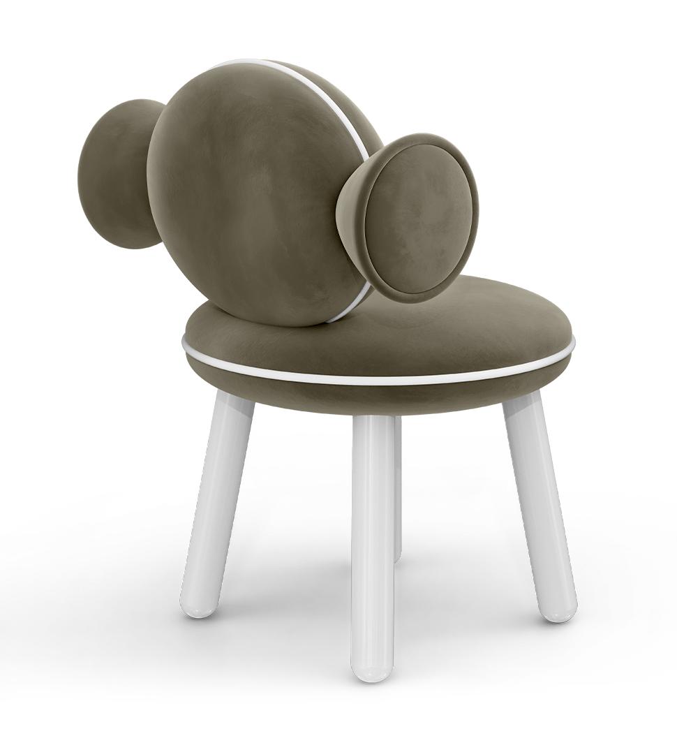 Chaise enfant Bonbon Jaune