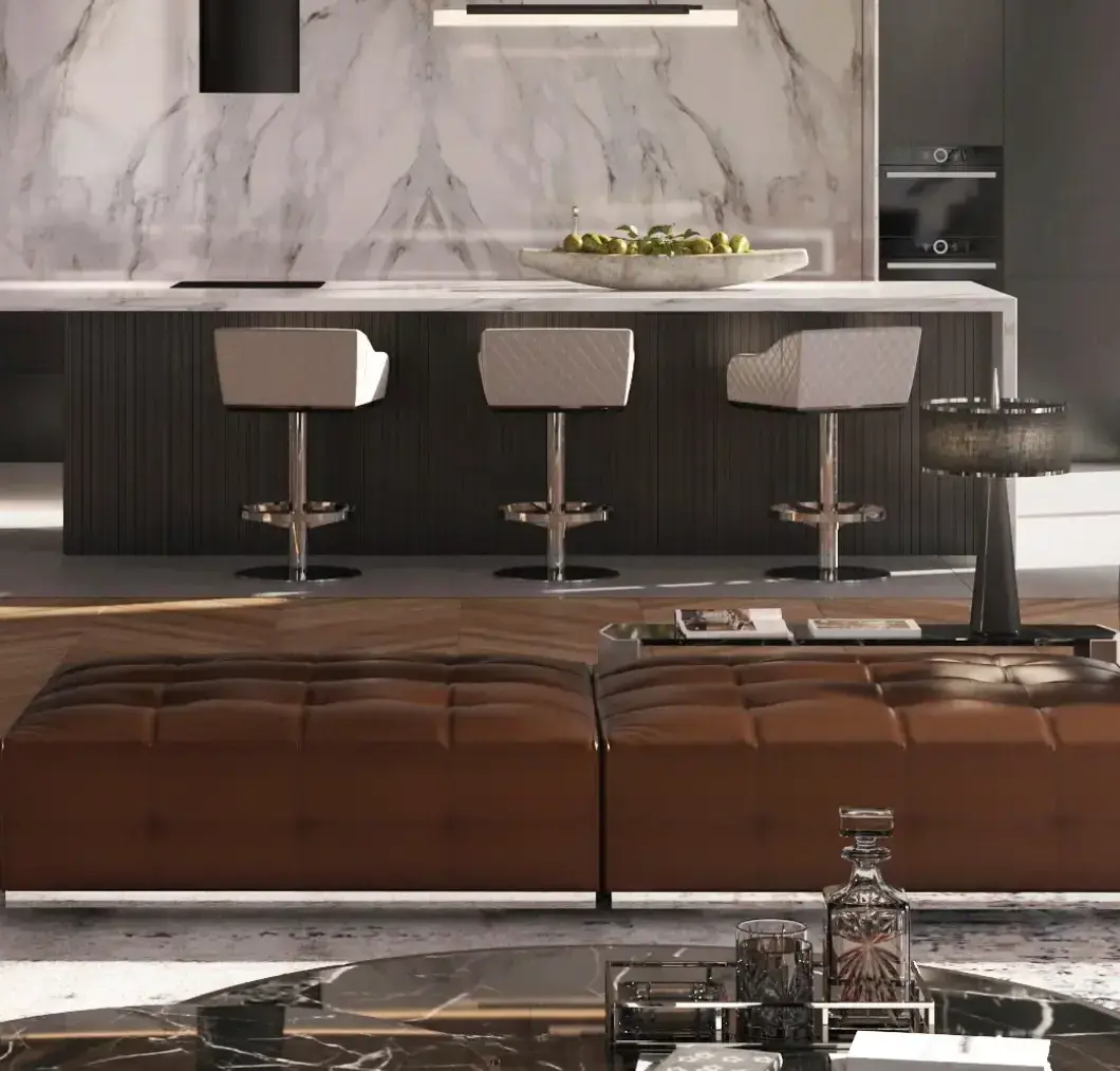 Chaise de Bar Pivotante Saboteur - 1