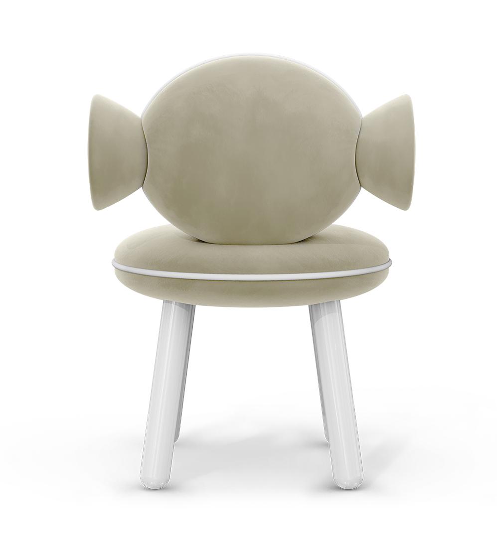 Chaise enfant Bonbon Lait