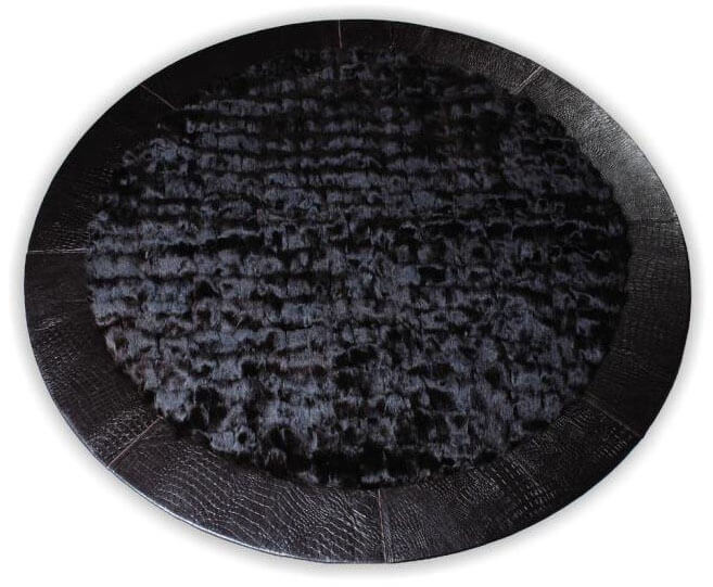 Tapis Fourrure Croco 870