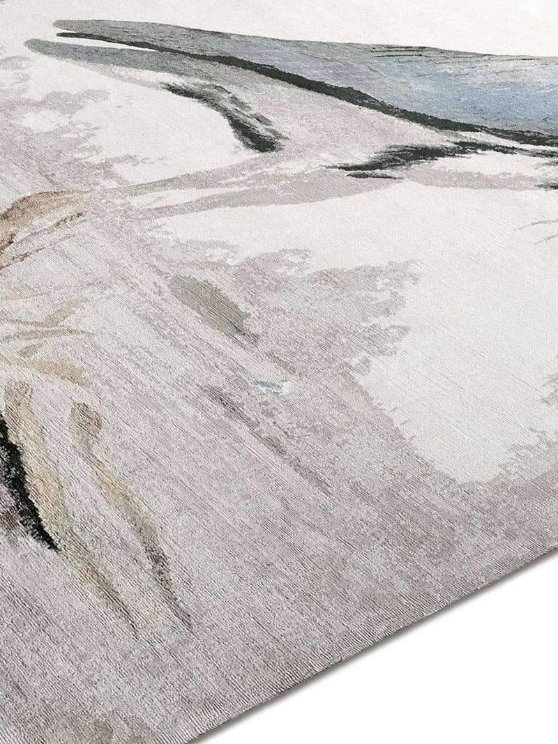 Tapis tissé main Héron