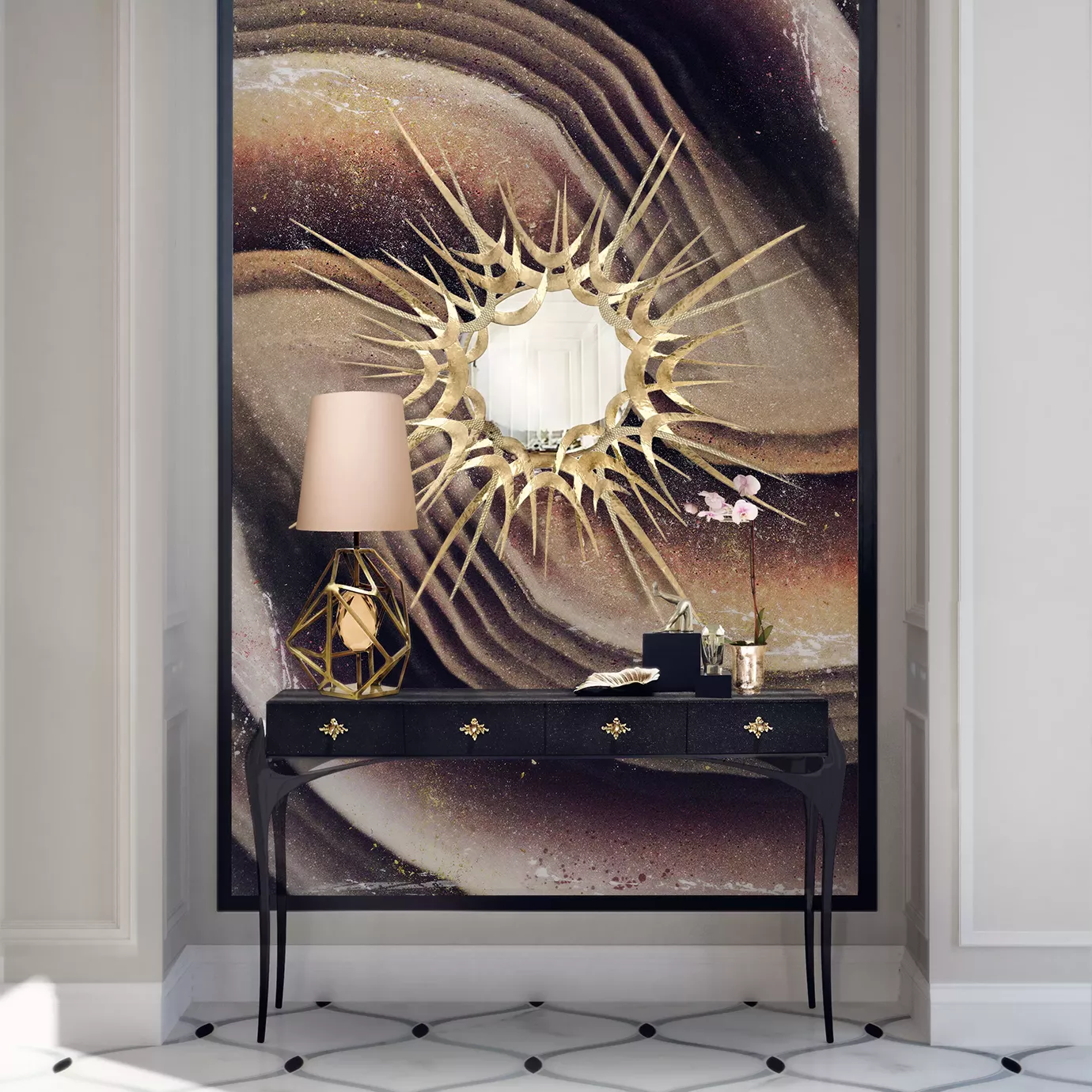 Miroir Doré