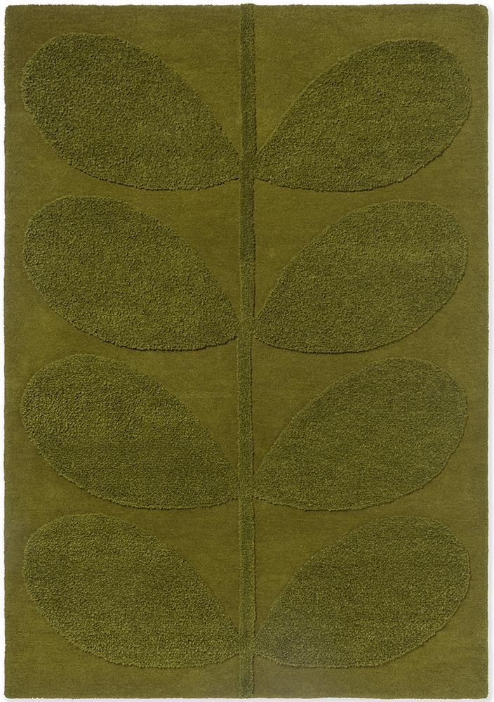 Tapis design en laine Solid Stem Fern 158307 | Taille: 160 x 230 cm