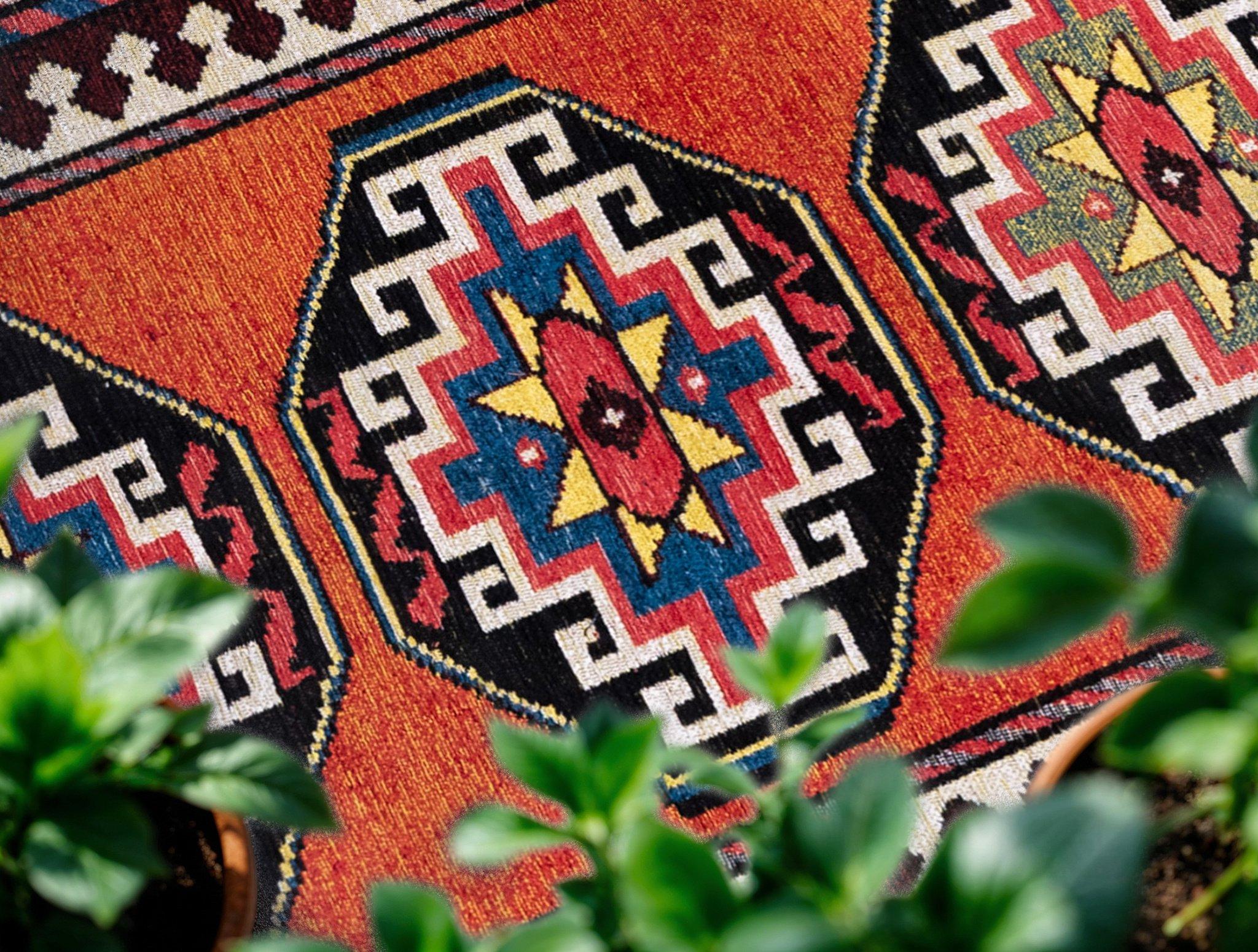 Tapis Antalia Mélange Rouge 9844