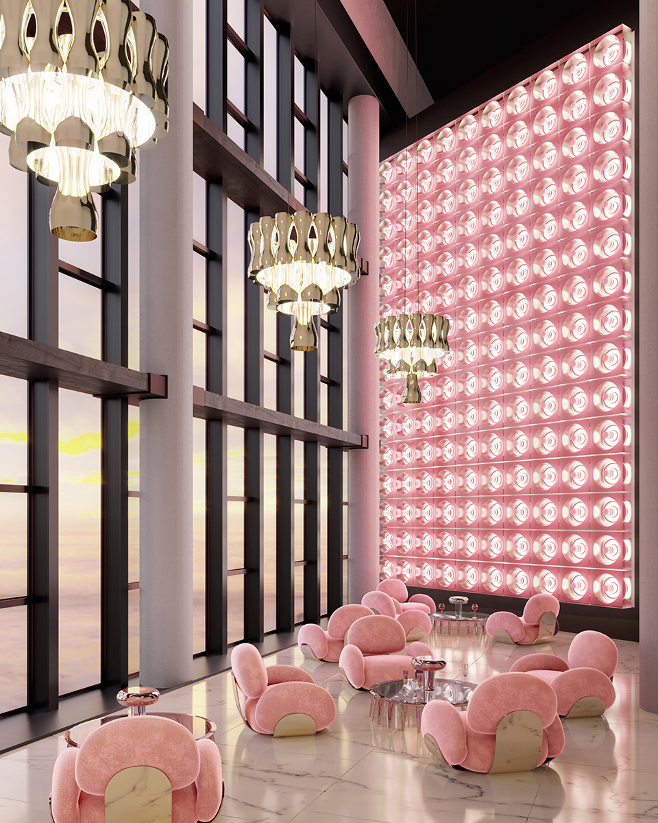 Suspension lustre Crown