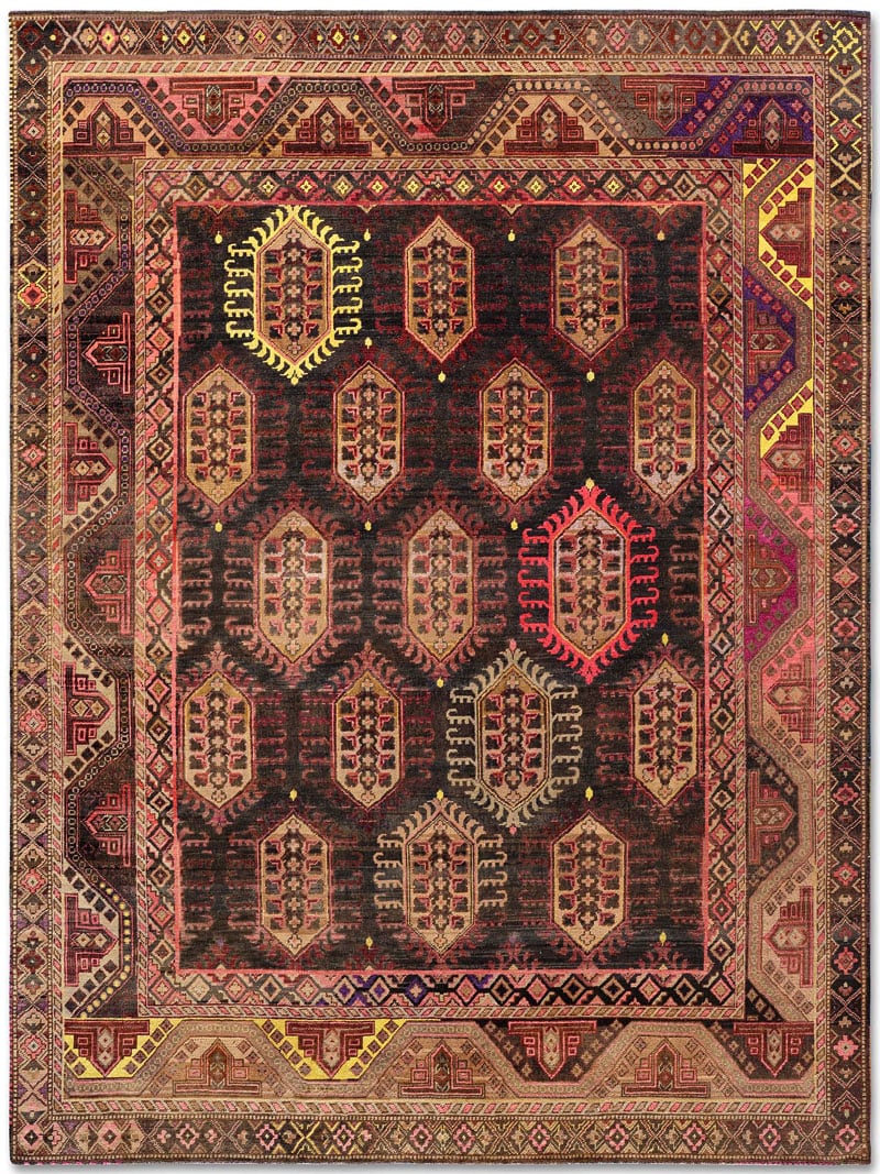 Tapis de luxe Original Noir Naturel | Taille: 274 x 365 cm