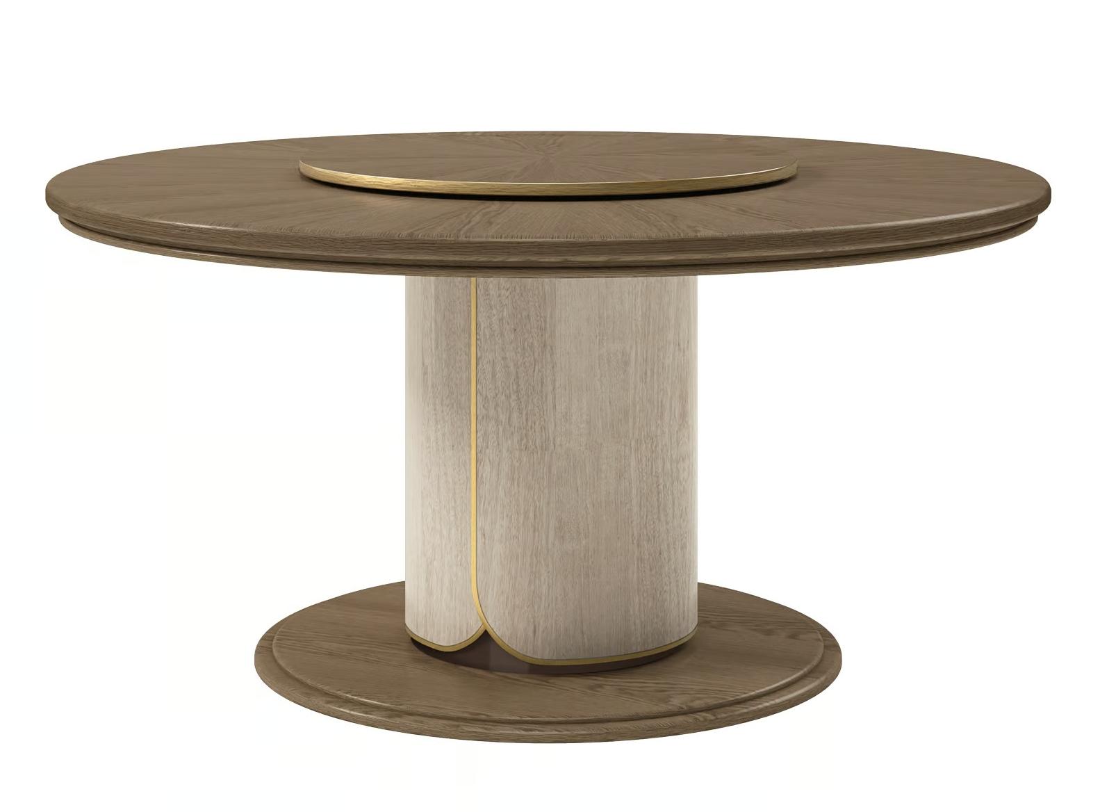 Table Ronde Moderne Italienne | Configuration: Avec plateau tournant