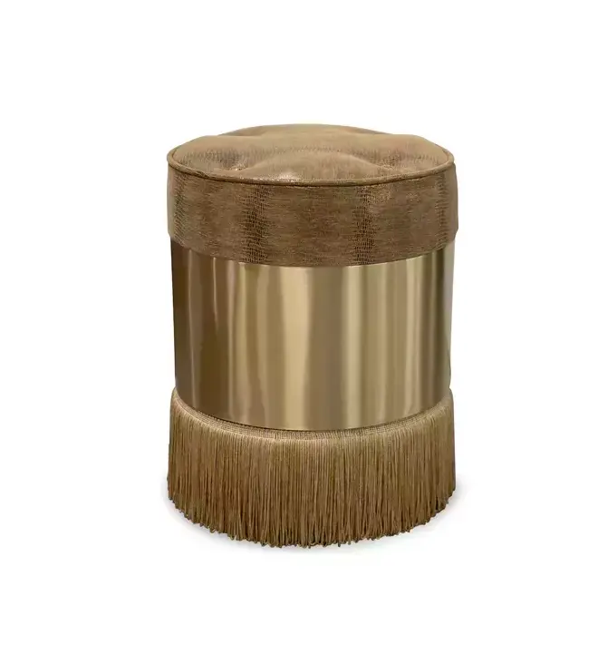 Tabouret en Cuir Olivia