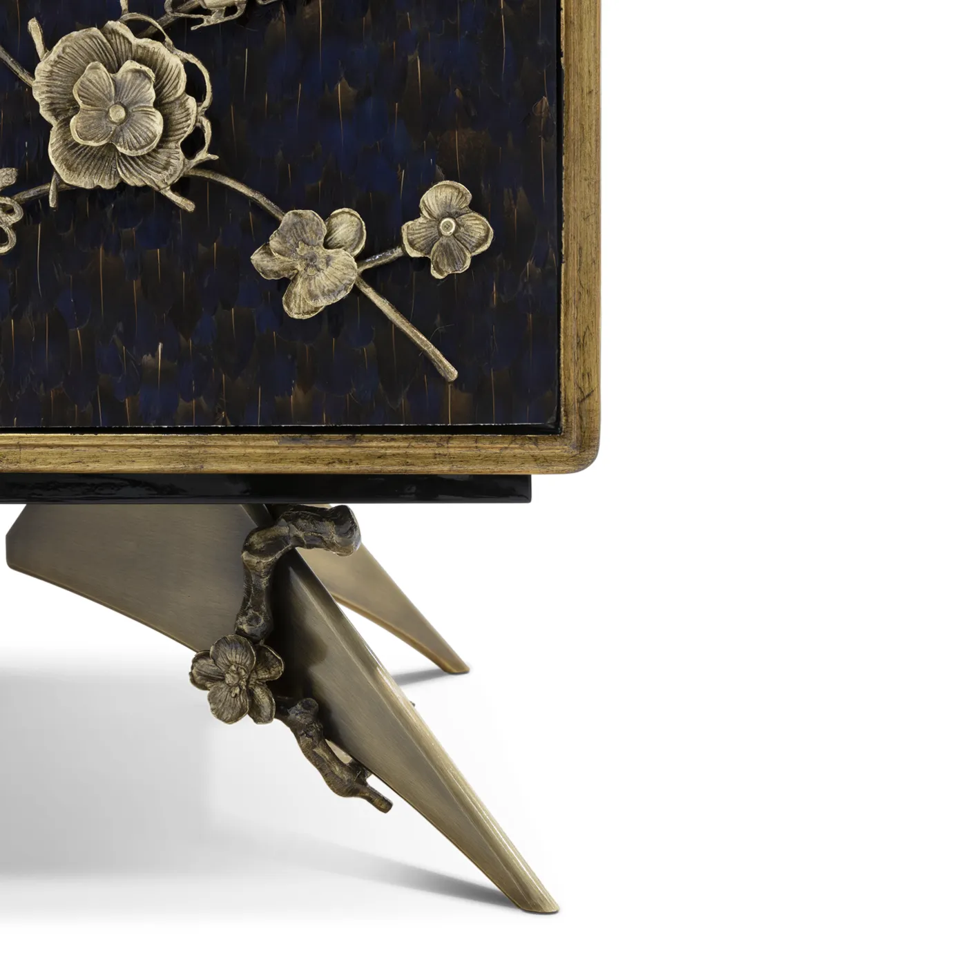 Cabinet Plume de Paon Violette Spellbound
