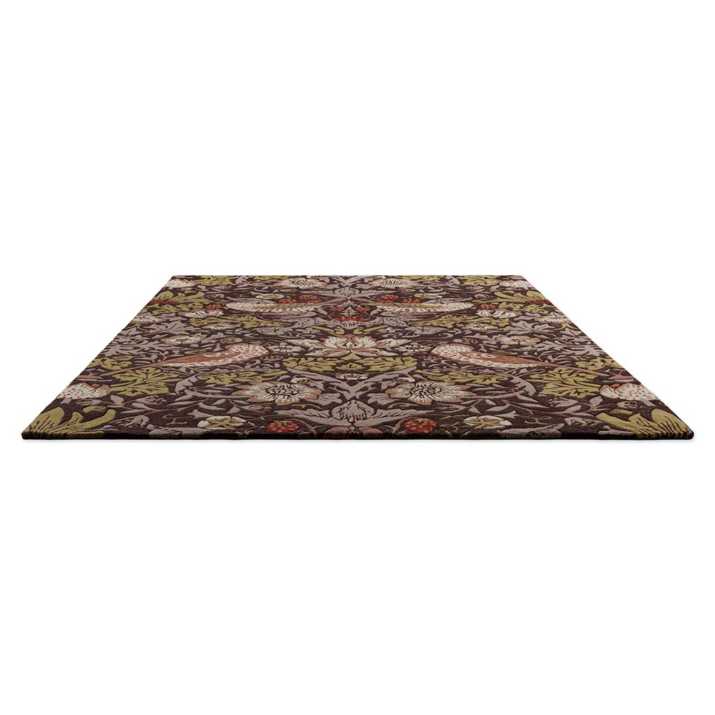 Strawberry Thief Grape Tapis | Taille: 200 × 280 cm