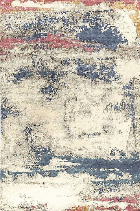 Tapis Abstrait Multicolore