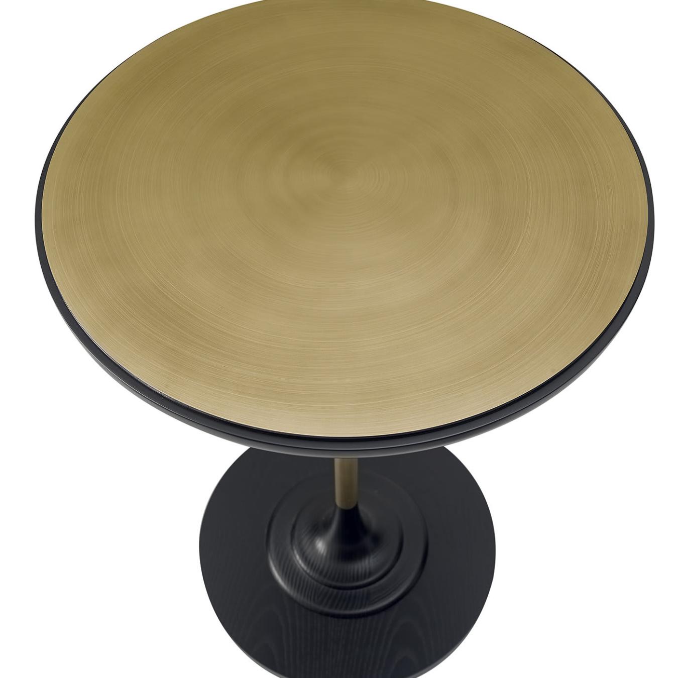 Table d'Appoint Avec Plateau En Laiton