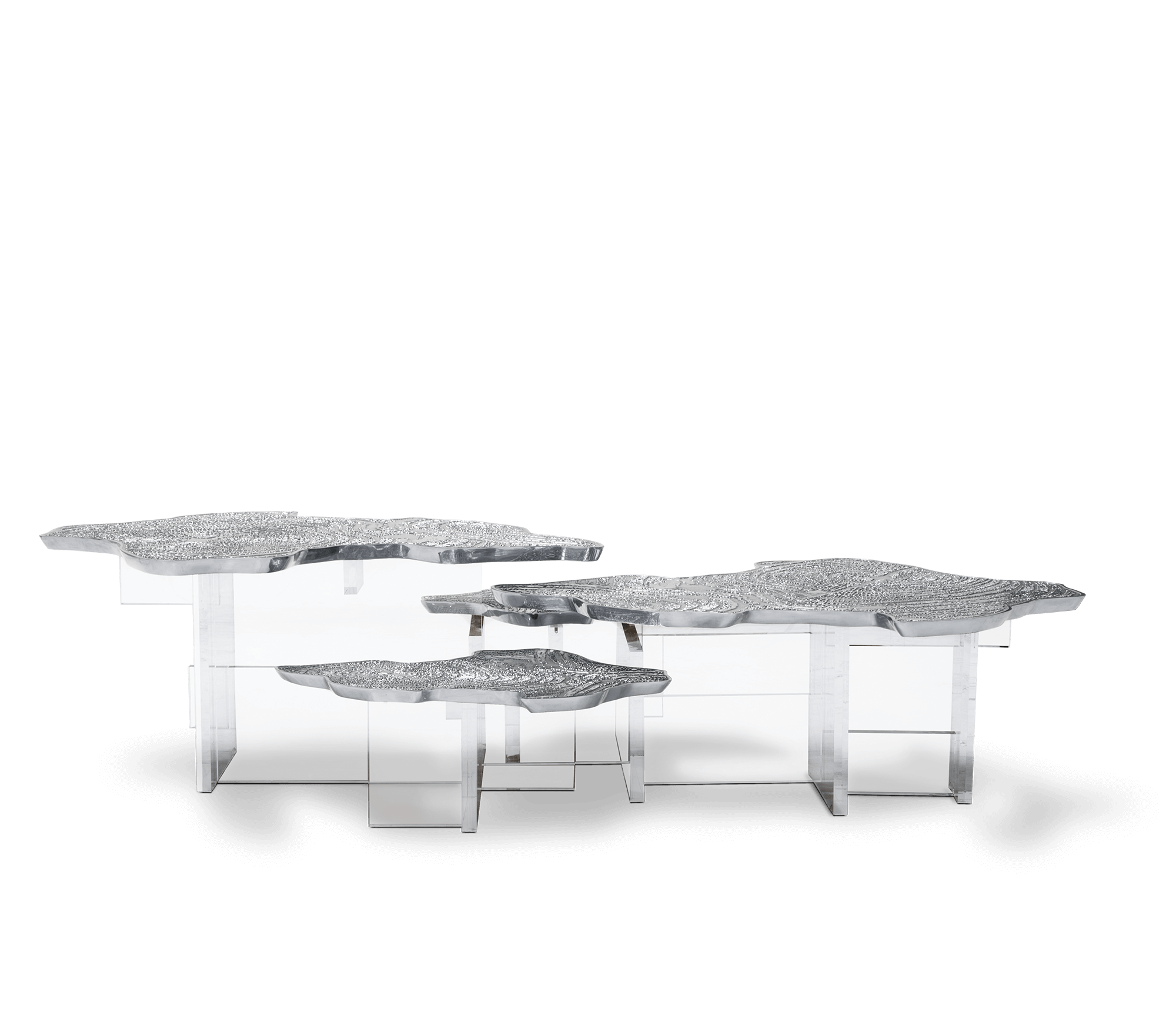 Table Basse Aurora Argent Table Basse Aurora Argent