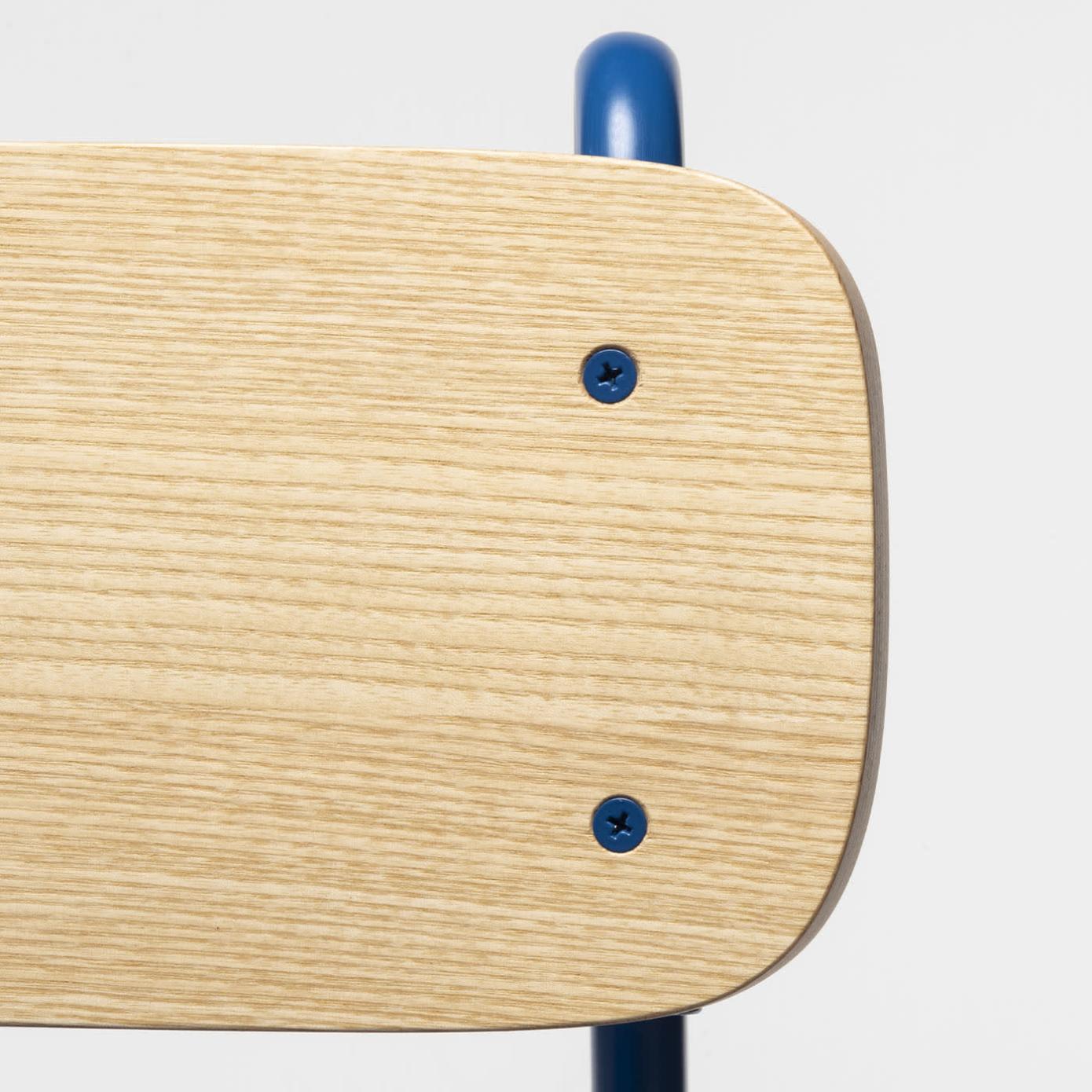 Chaise Lena Frêne Bleue