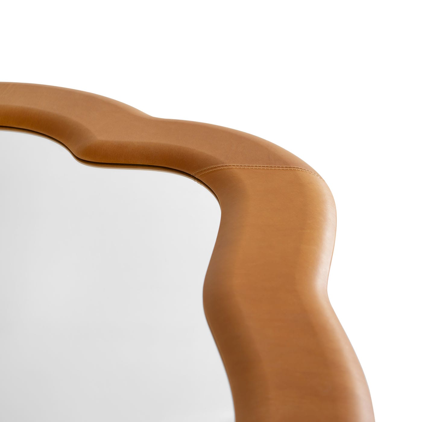 Miroir sur Pied Italien Vague