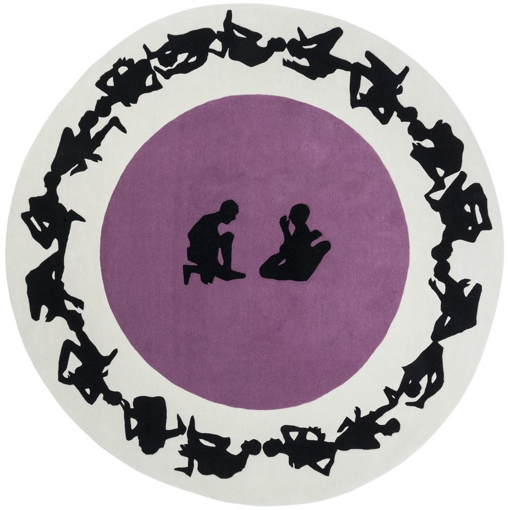Tapis Cercle Humain - Paradis
