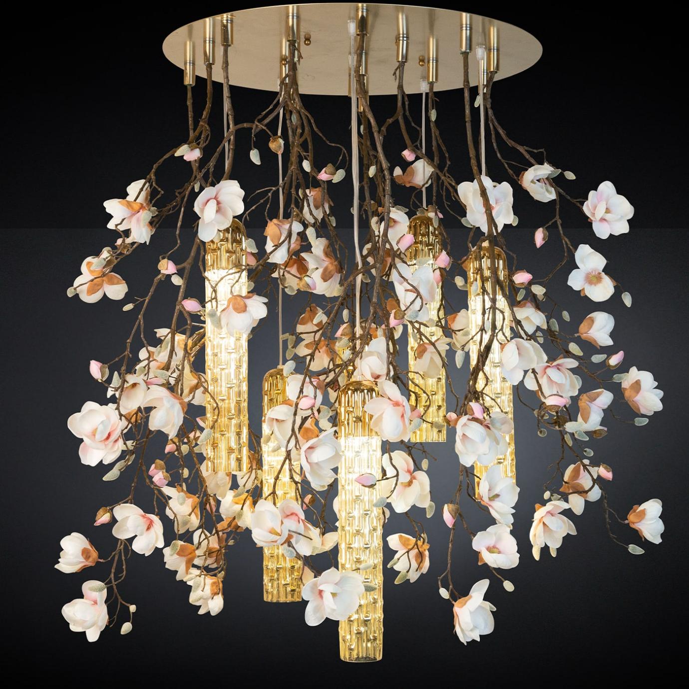 Lustre blanc Magnolia