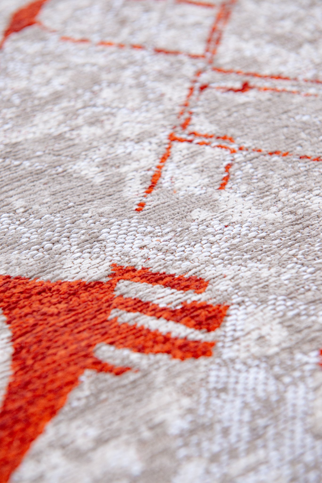 Tapis Orange Cut 9323