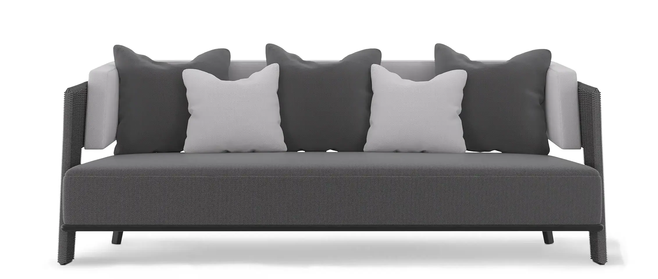 Canapé Gris Crown