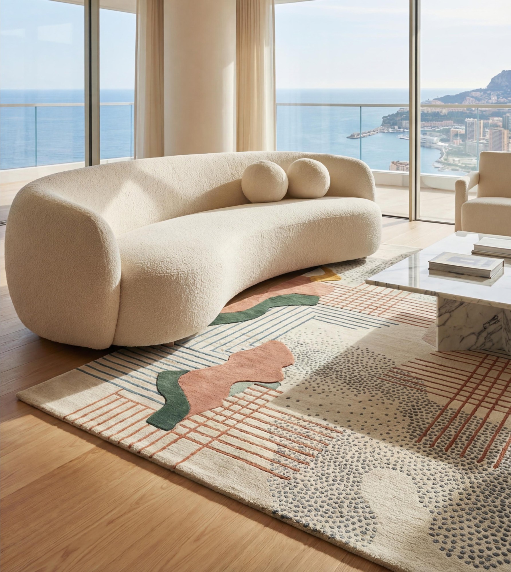 Tapis contemporain Urban Collage