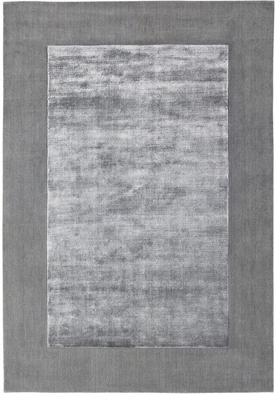 Tapis Bordure Grise