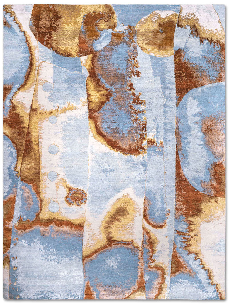 Tapis de luxe fait main Galilée