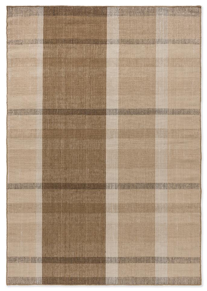 Tapis d’extérieur Zona Rayures Blocs Noix de Cajou