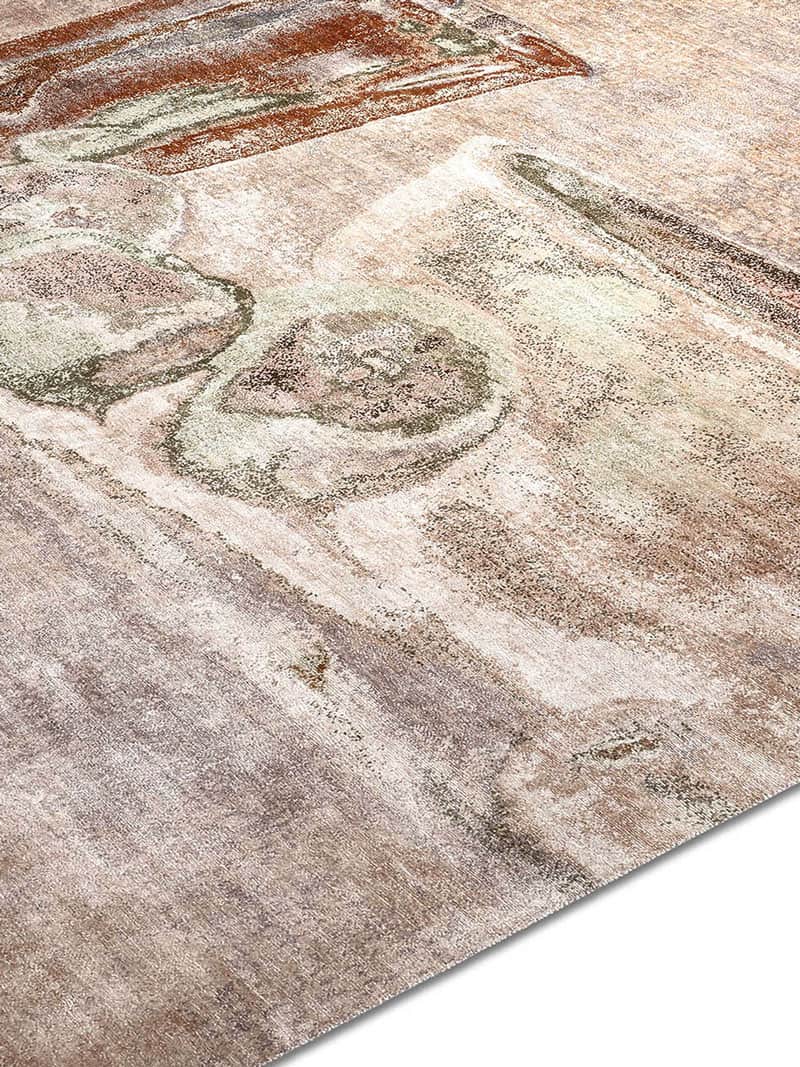 Tapis tissé main Trois Pommes
