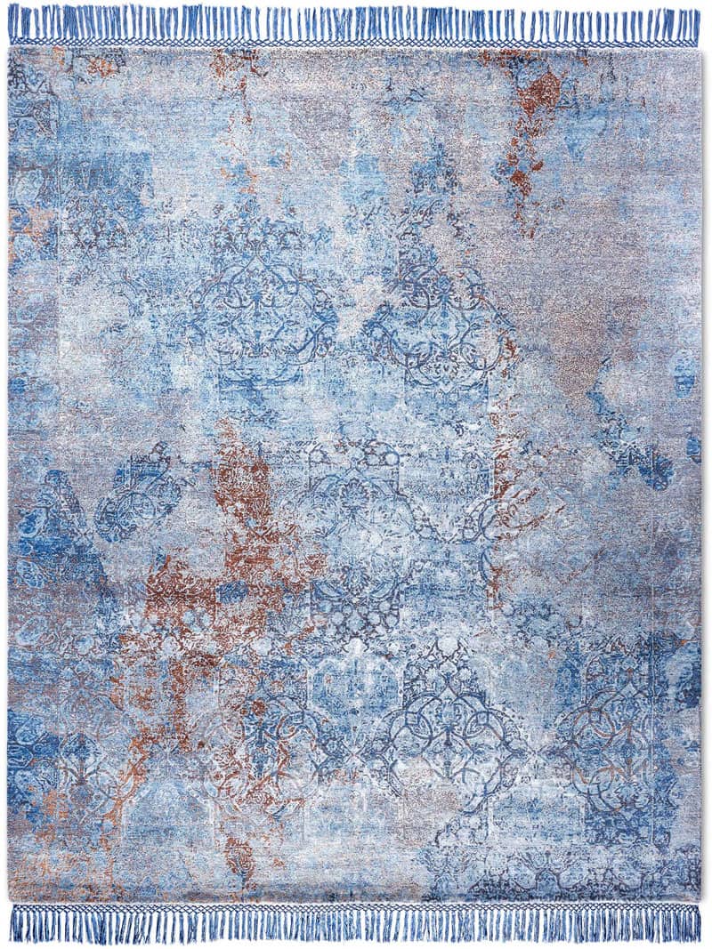 Tapis tissé main Ferahan Éclaboussé