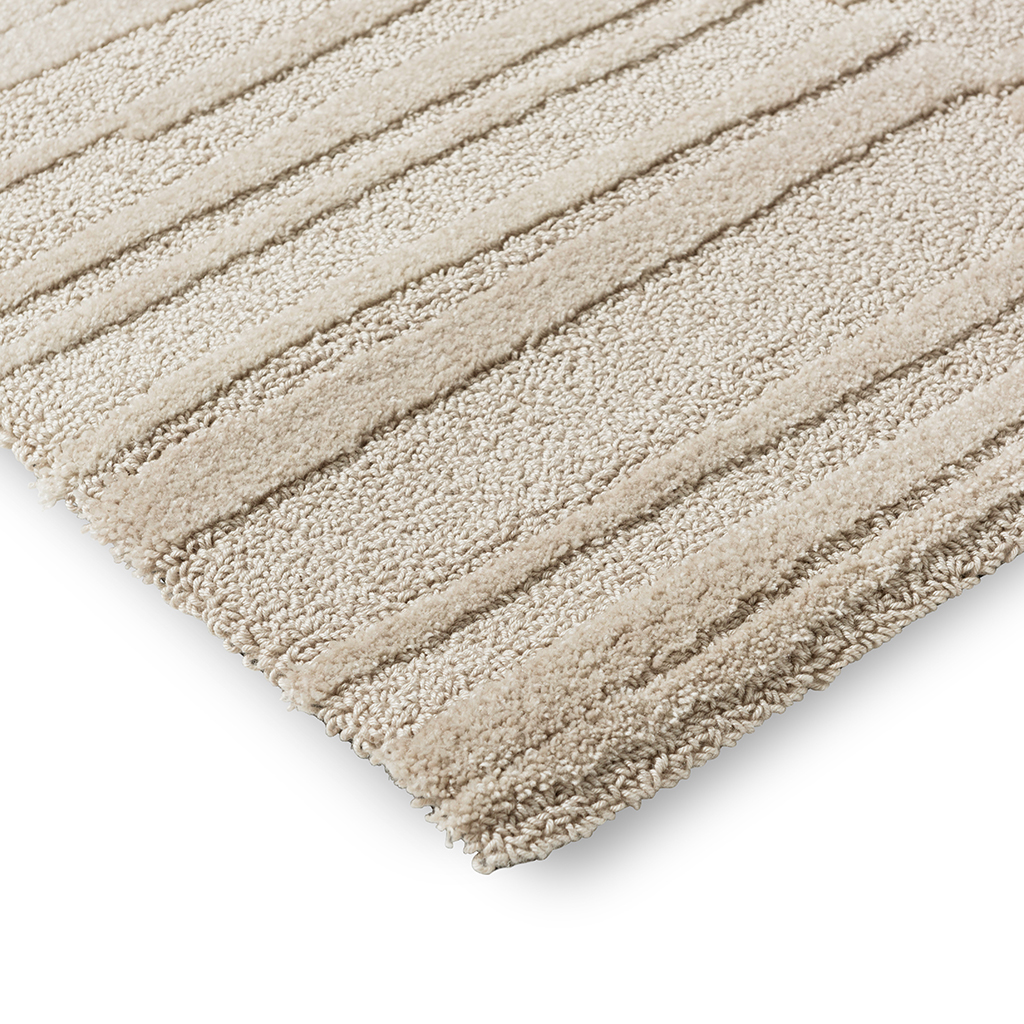 Tapis Duo Terrain Nacre