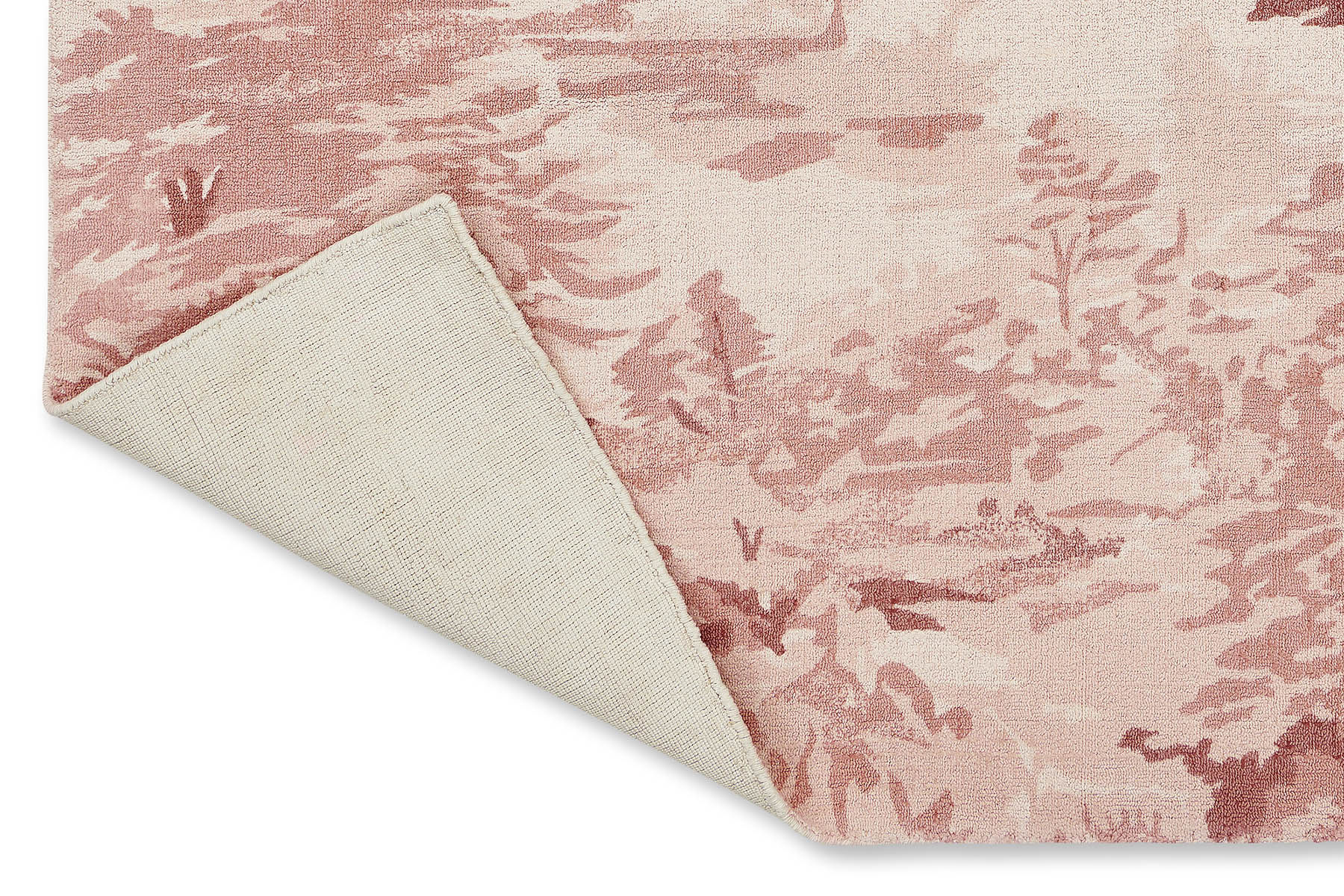 Tapis Landscape Toile Rose Clair
