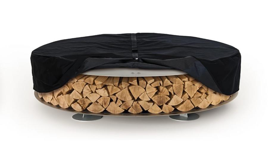 Brasero Zero Acier | Finition: Marron vintage | Dimensions: Ø 300 cm