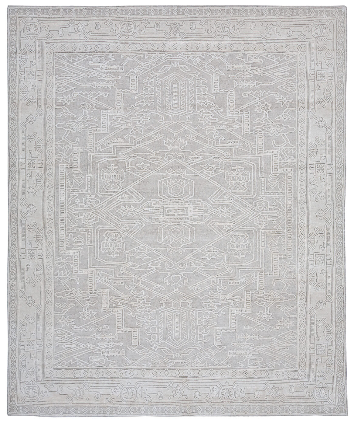 Tapis Heriz Gris Clair