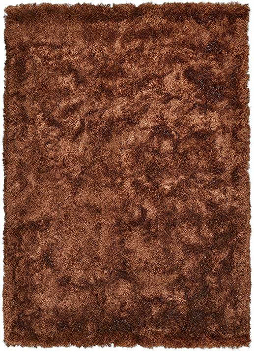 Tapis Aster Shaggy Brun | Taille: 60 x 120 cm