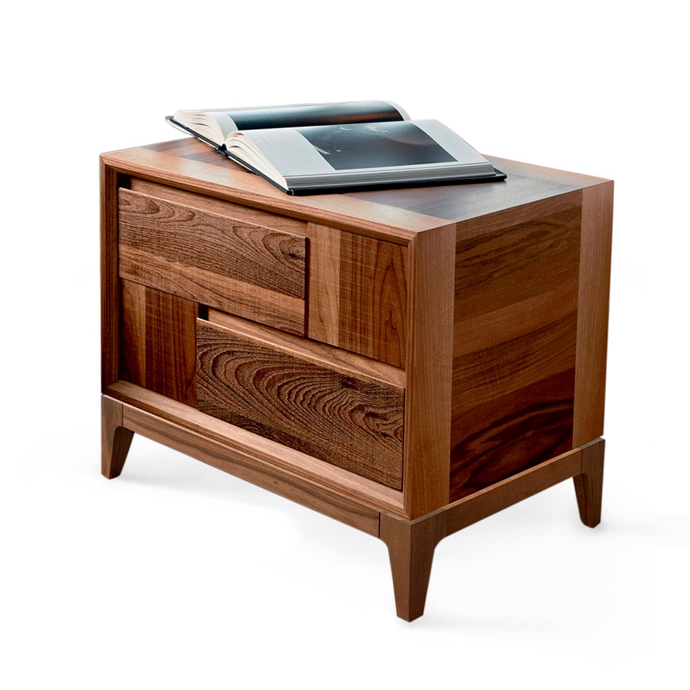 Table de Chevet Trama e Ordito Marron