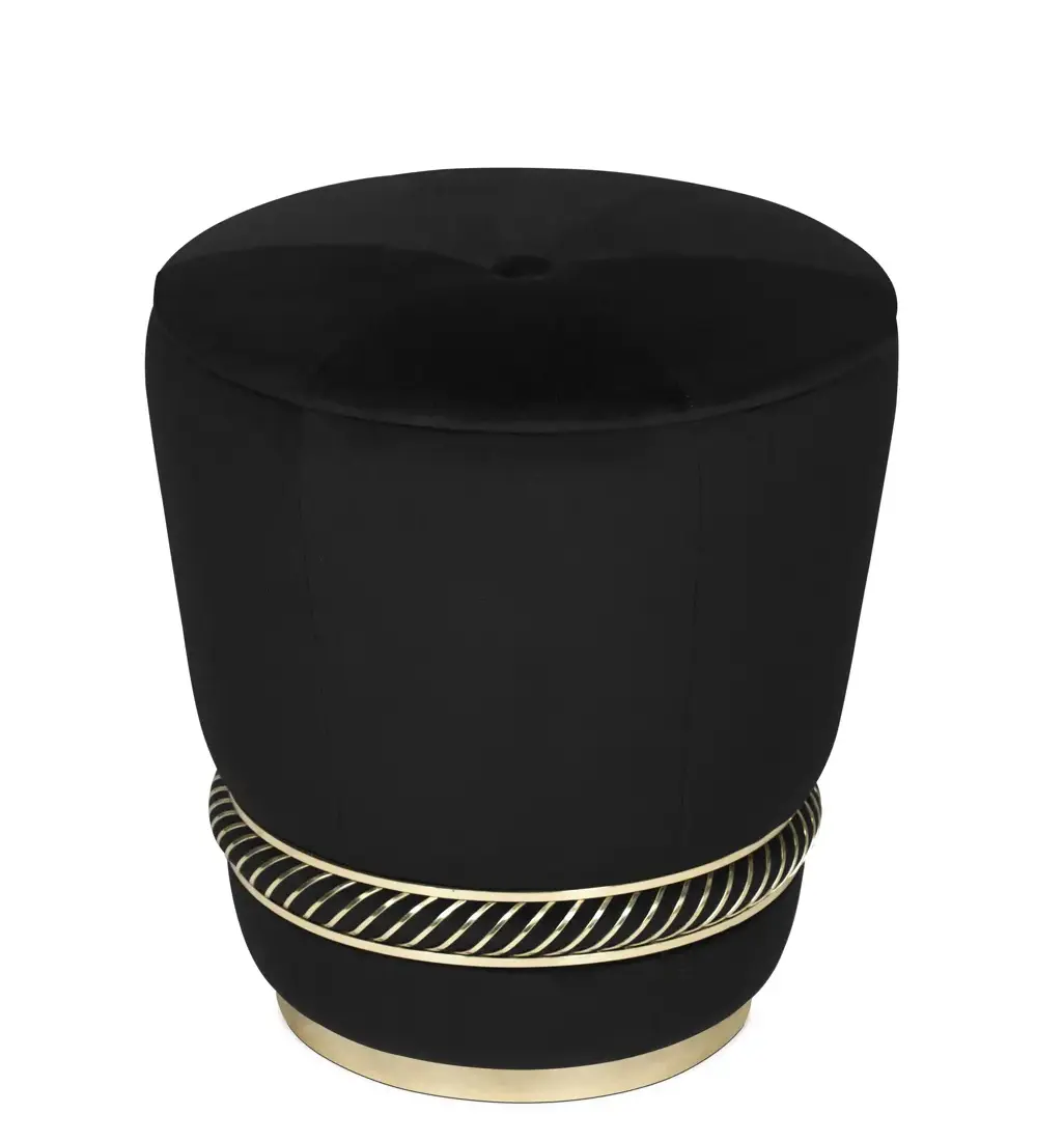 Tabouret Noir