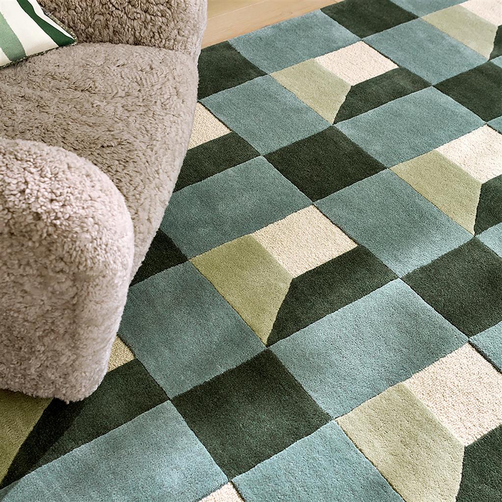 Tapis Blocs Fougère