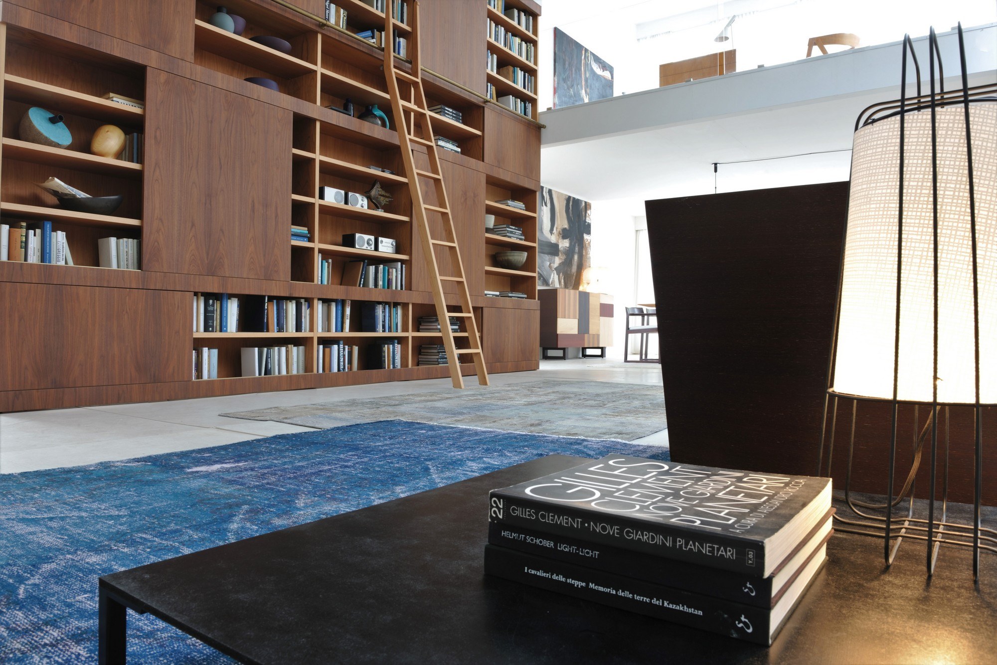 Bibliothèque en bois Maschera