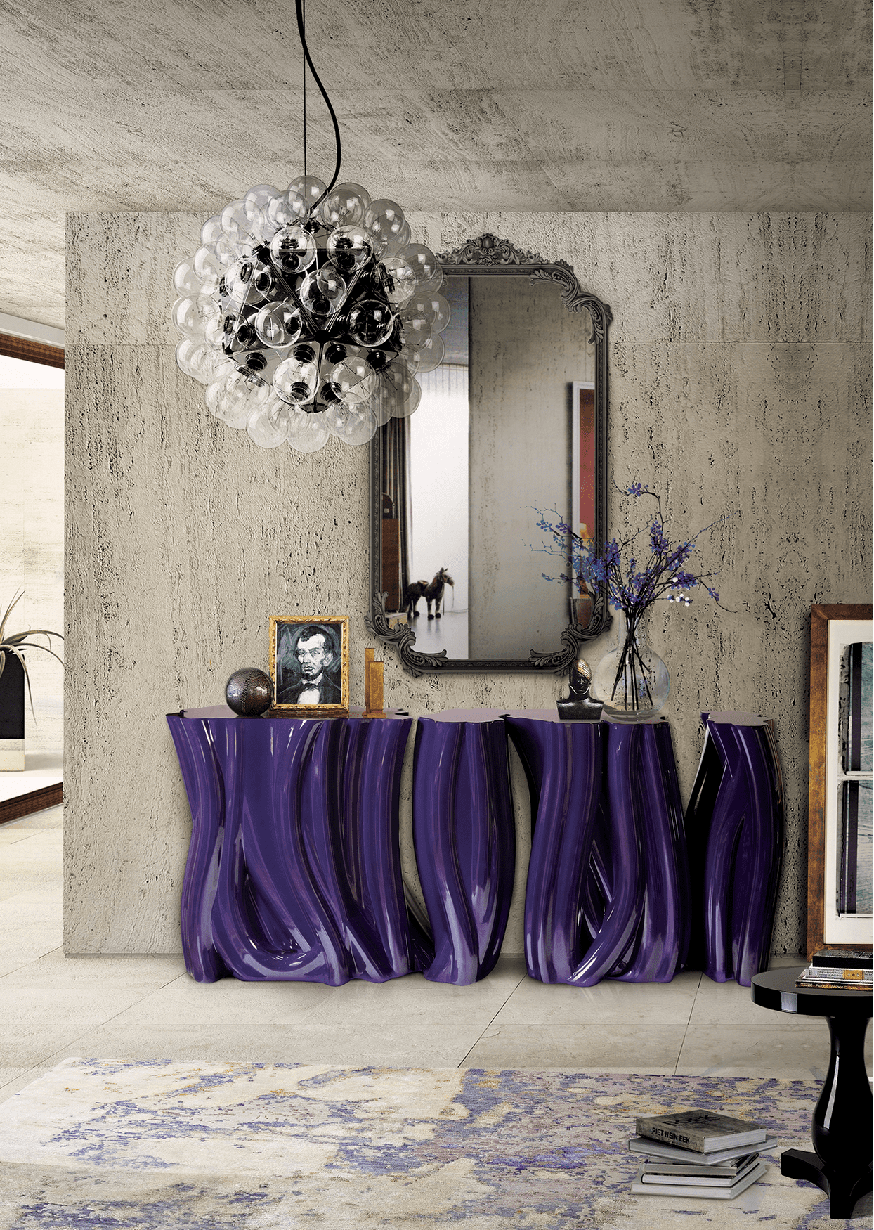 Buffet Premium Violet Monochrome