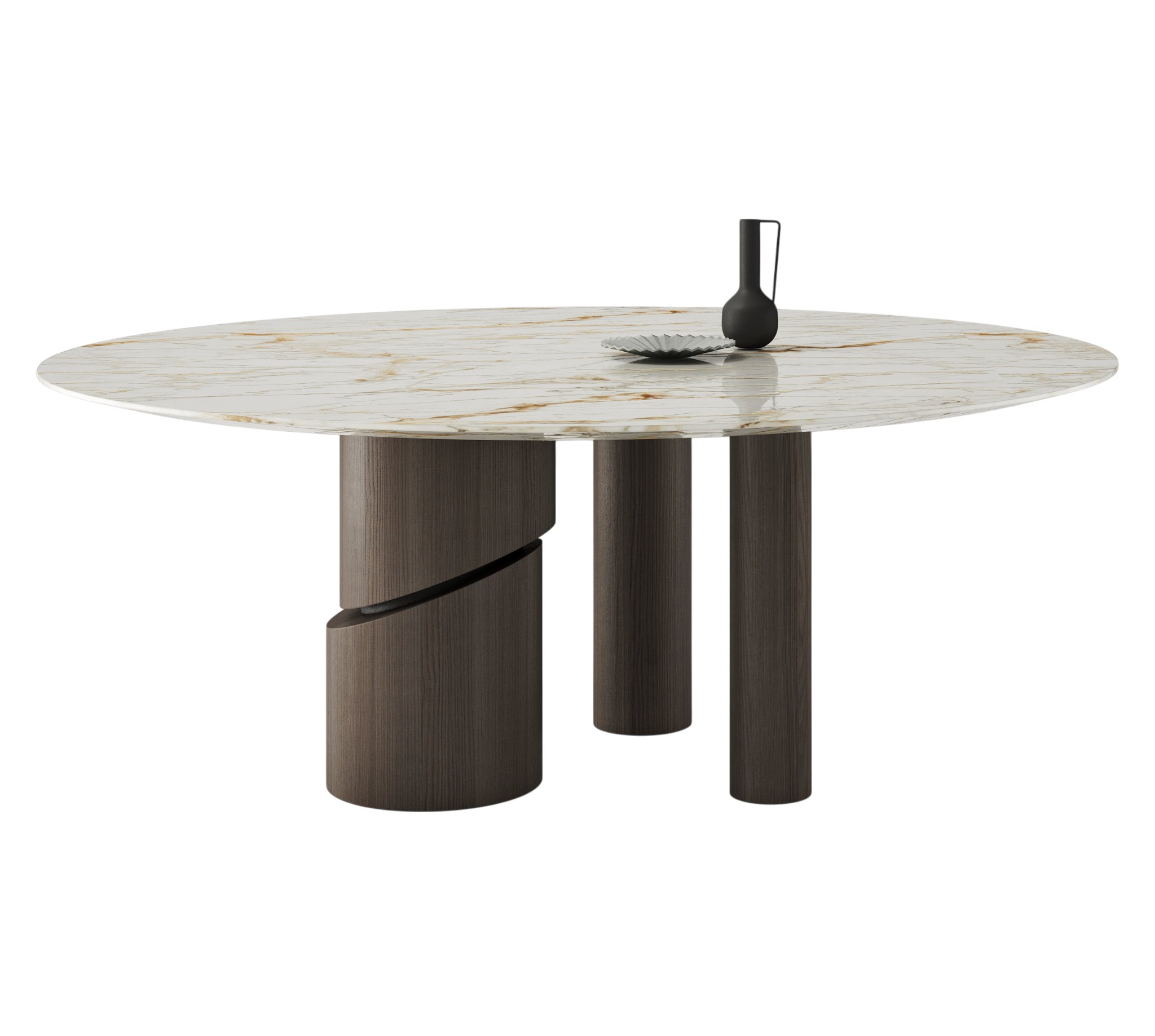 Table de salle à manger ronde Goemon