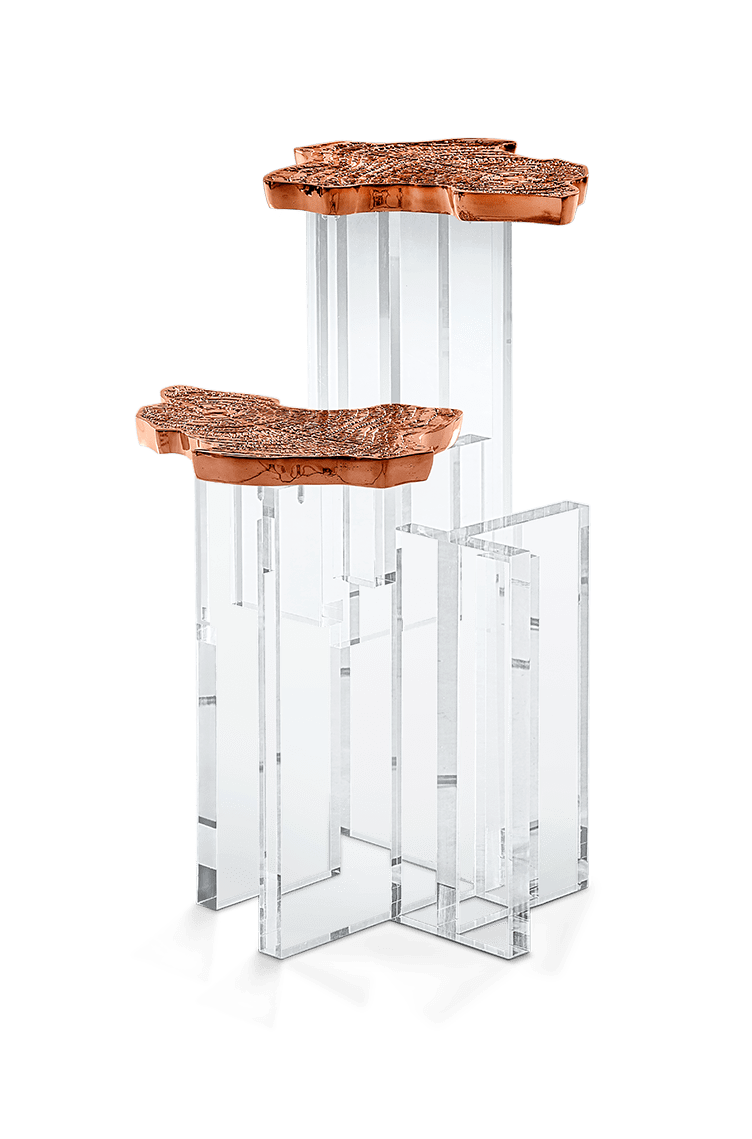 Table d’Appoint Vega Cuivre